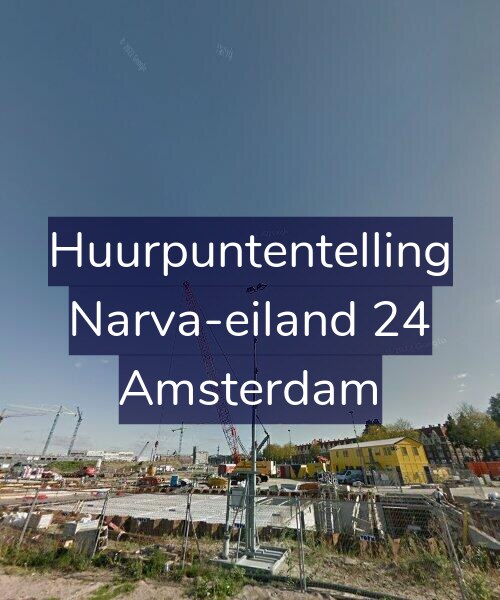 Foto gevel Huurpuntentelling voor Narva-eiland 24, Amsterdam