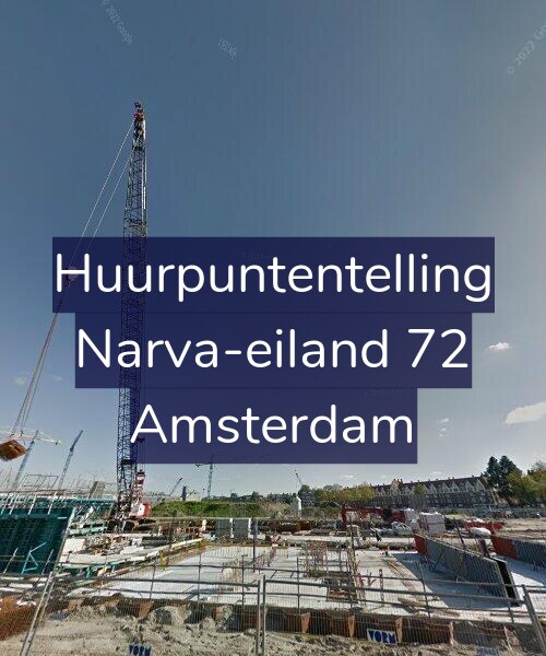 Foto gevel Huurpuntentelling voor Narva-eiland 72, Amsterdam
