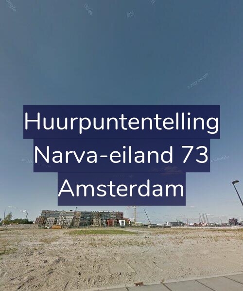 Foto gevel Huurpuntentelling voor Narva-eiland 73, Amsterdam