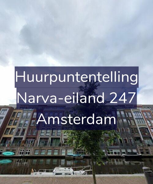 Foto gevel Huurpuntentelling voor Narva-eiland 247, Amsterdam