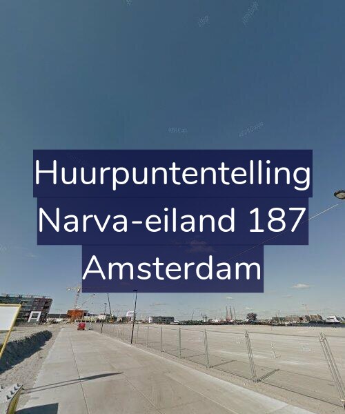 Foto gevel Huurpuntentelling voor Narva-eiland 187, Amsterdam