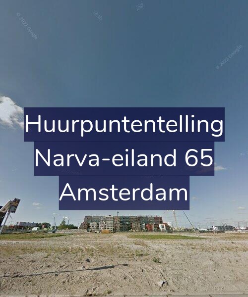 Foto gevel Huurpuntentelling voor Narva-eiland 65, Amsterdam