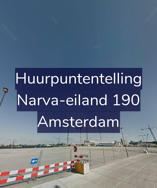 Foto gevel Huurpuntentelling voor Narva-eiland 190, Amsterdam