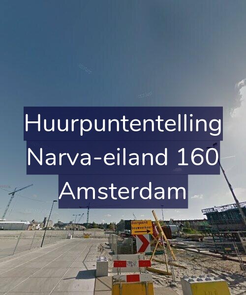 Foto gevel Huurpuntentelling voor Narva-eiland 160, Amsterdam