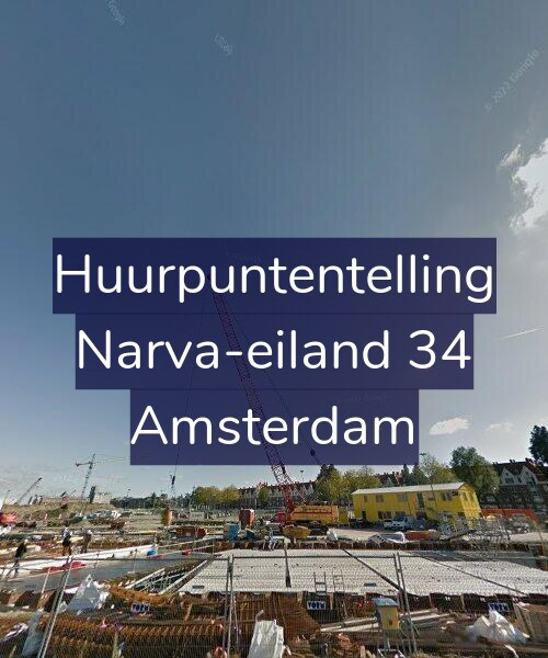 Foto gevel Huurpuntentelling voor Narva-eiland 34, Amsterdam