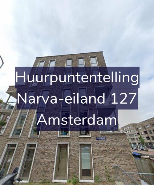 Foto gevel Huurpuntentelling voor Narva-eiland 127, Amsterdam