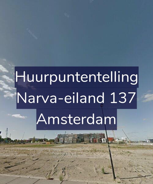 Foto gevel Huurpuntentelling voor Narva-eiland 137, Amsterdam