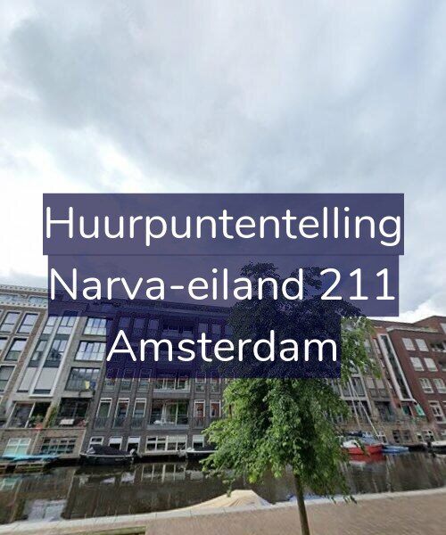 Foto gevel Huurpuntentelling voor Narva-eiland 211, Amsterdam