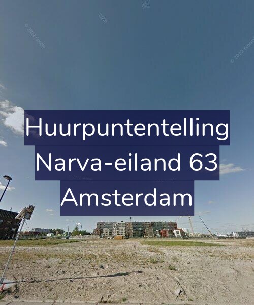 Foto gevel Huurpuntentelling voor Narva-eiland 63, Amsterdam