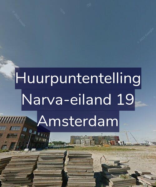 Foto gevel Huurpuntentelling voor Narva-eiland 19, Amsterdam