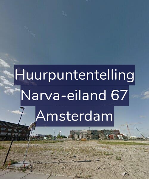 Foto gevel Huurpuntentelling voor Narva-eiland 67, Amsterdam