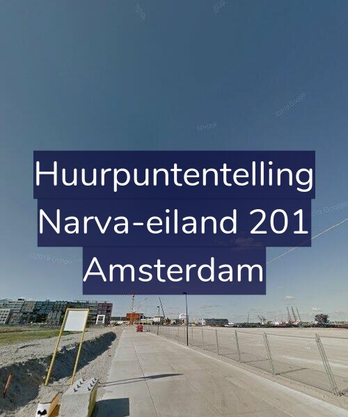 Foto gevel Huurpuntentelling voor Narva-eiland 201, Amsterdam