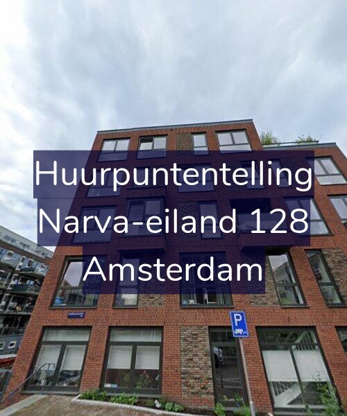 Foto gevel Huurpuntentelling voor Narva-eiland 128, Amsterdam