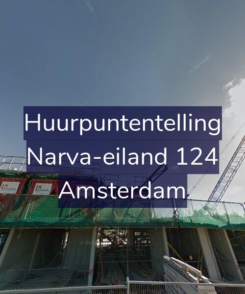 Foto gevel Huurpuntentelling voor Narva-eiland 124, Amsterdam