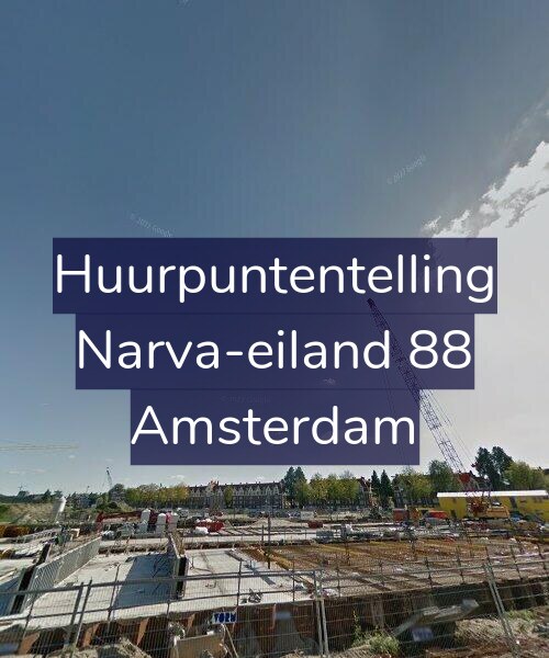 Foto gevel Huurpuntentelling voor Narva-eiland 88, Amsterdam