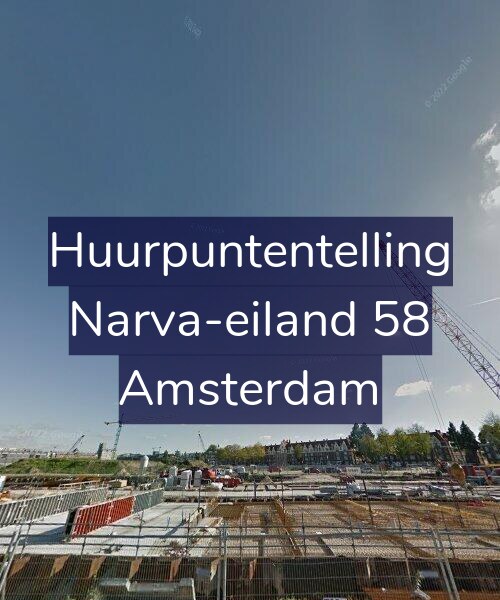 Foto gevel Huurpuntentelling voor Narva-eiland 58, Amsterdam