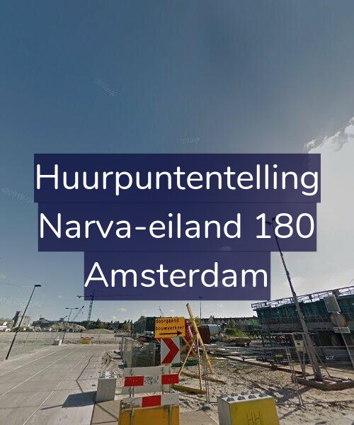 Foto gevel Huurpuntentelling voor Narva-eiland 180, Amsterdam