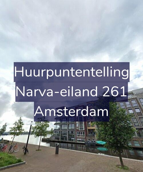 Foto gevel Huurpuntentelling voor Narva-eiland 261, Amsterdam