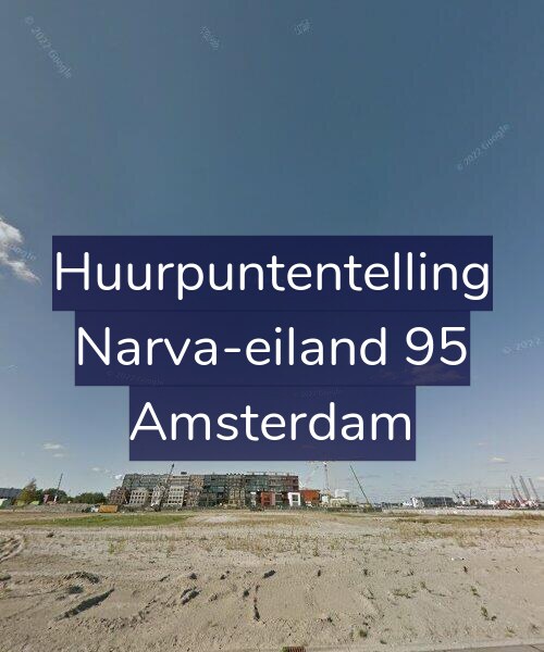 Foto gevel Huurpuntentelling voor Narva-eiland 95, Amsterdam