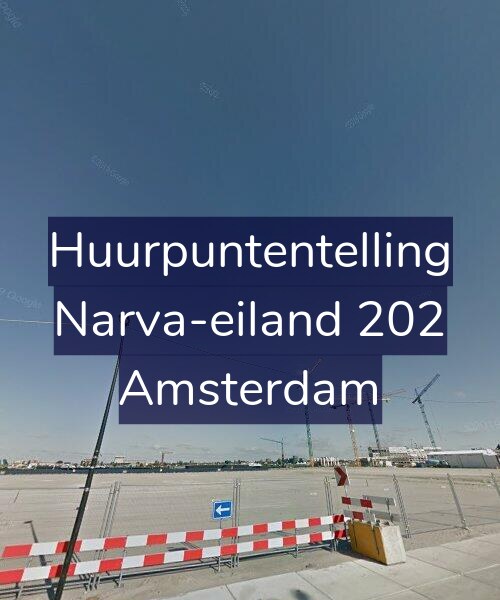 Foto gevel Huurpuntentelling voor Narva-eiland 202, Amsterdam