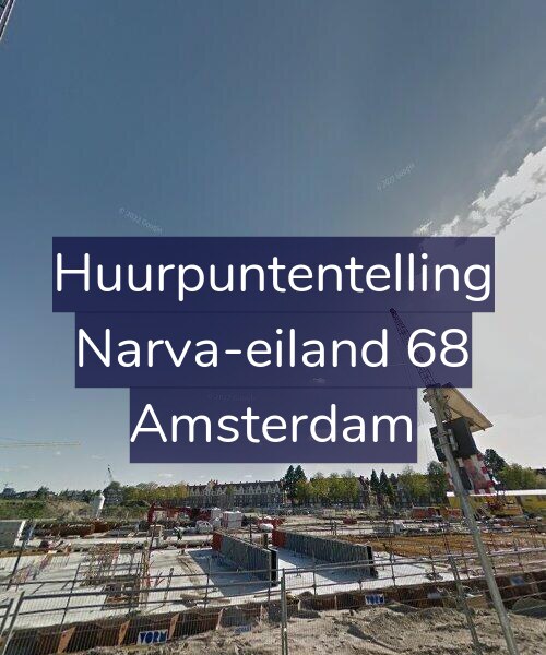 Foto gevel Huurpuntentelling voor Narva-eiland 68, Amsterdam
