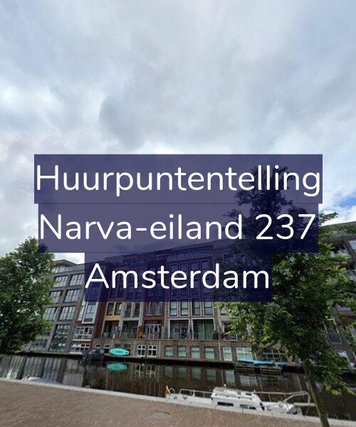 Foto gevel Huurpuntentelling voor Narva-eiland 237, Amsterdam