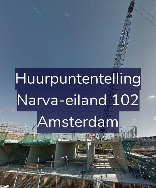 Foto gevel Huurpuntentelling voor Narva-eiland 102, Amsterdam