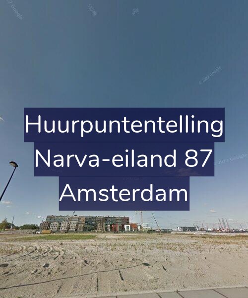 Foto gevel Huurpuntentelling voor Narva-eiland 87, Amsterdam