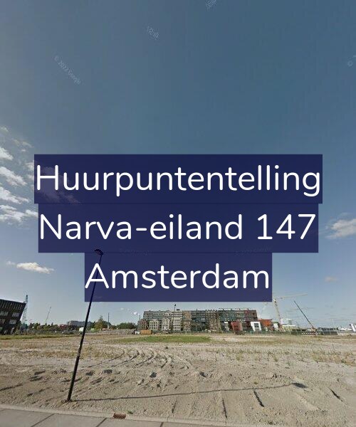 Foto gevel Huurpuntentelling voor Narva-eiland 147, Amsterdam