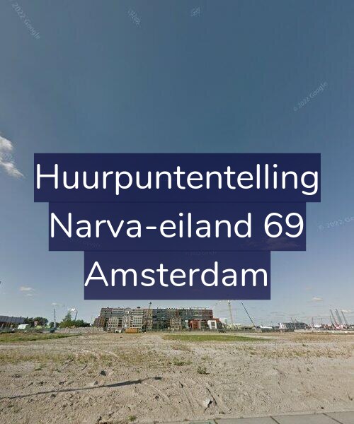 Foto gevel Huurpuntentelling voor Narva-eiland 69, Amsterdam