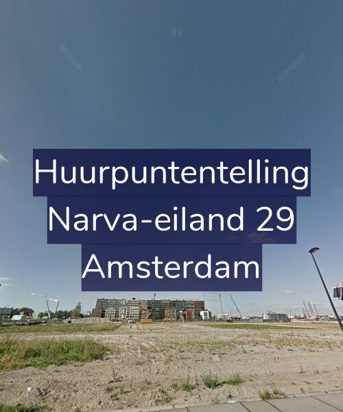Foto gevel Huurpuntentelling voor Narva-eiland 29, Amsterdam