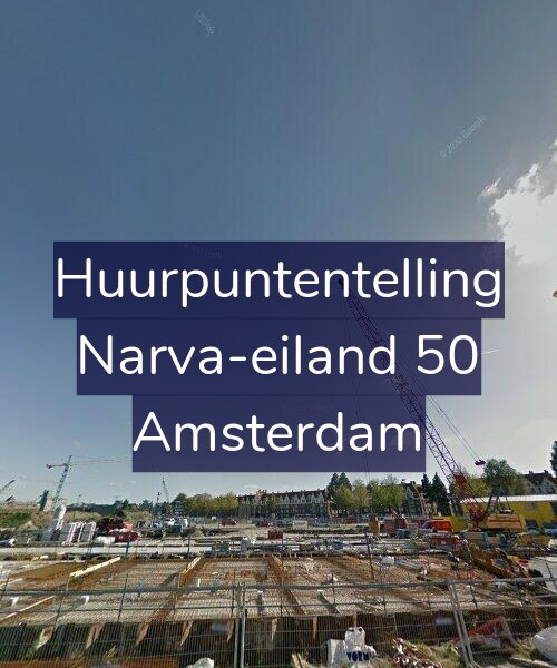 Foto gevel Huurpuntentelling voor Narva-eiland 50, Amsterdam