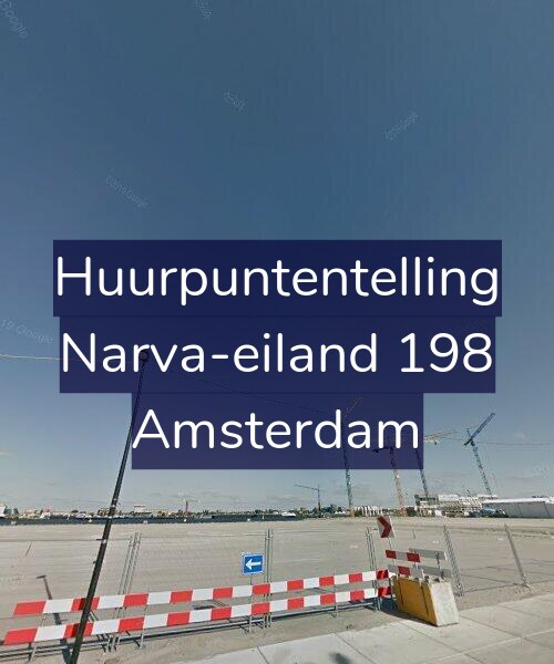 Foto gevel Huurpuntentelling voor Narva-eiland 198, Amsterdam
