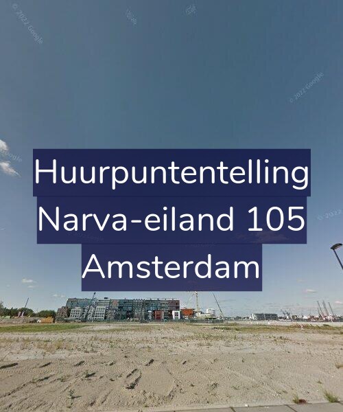 Foto gevel Huurpuntentelling voor Narva-eiland 105, Amsterdam