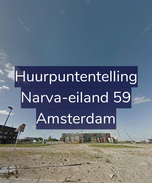 Foto gevel Huurpuntentelling voor Narva-eiland 59, Amsterdam