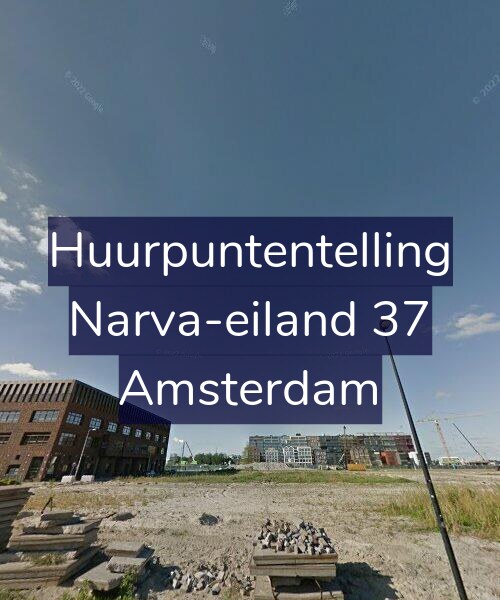 Foto gevel Huurpuntentelling voor Narva-eiland 37, Amsterdam
