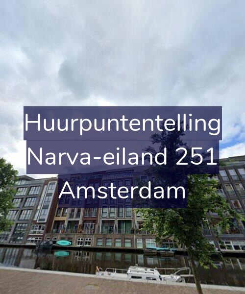 Foto gevel Huurpuntentelling voor Narva-eiland 251, Amsterdam