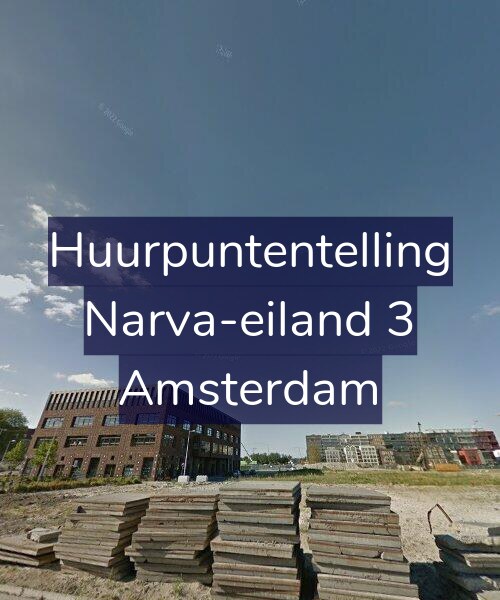 Foto gevel Huurpuntentelling voor Narva-eiland 3, Amsterdam