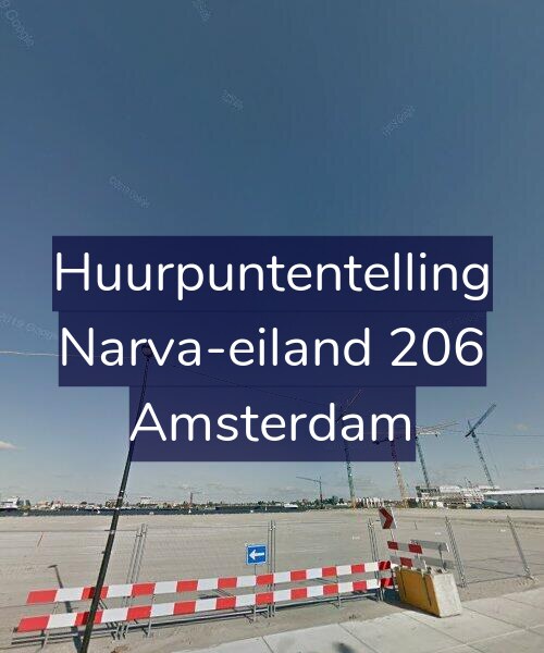 Foto gevel Huurpuntentelling voor Narva-eiland 206, Amsterdam