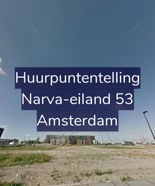 Foto gevel Huurpuntentelling voor Narva-eiland 53, Amsterdam