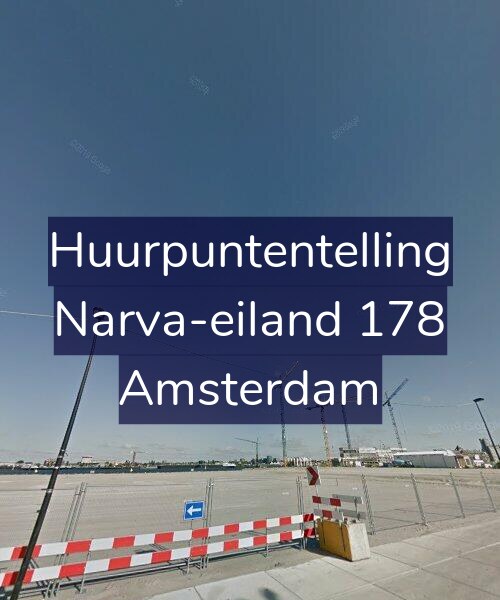 Foto gevel Huurpuntentelling voor Narva-eiland 178, Amsterdam