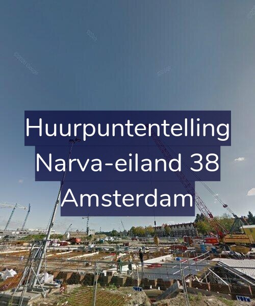 Foto gevel Huurpuntentelling voor Narva-eiland 38, Amsterdam