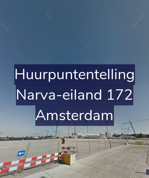 Foto gevel Huurpuntentelling voor Narva-eiland 172, Amsterdam