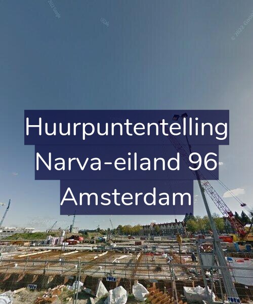 Foto gevel Huurpuntentelling voor Narva-eiland 96, Amsterdam