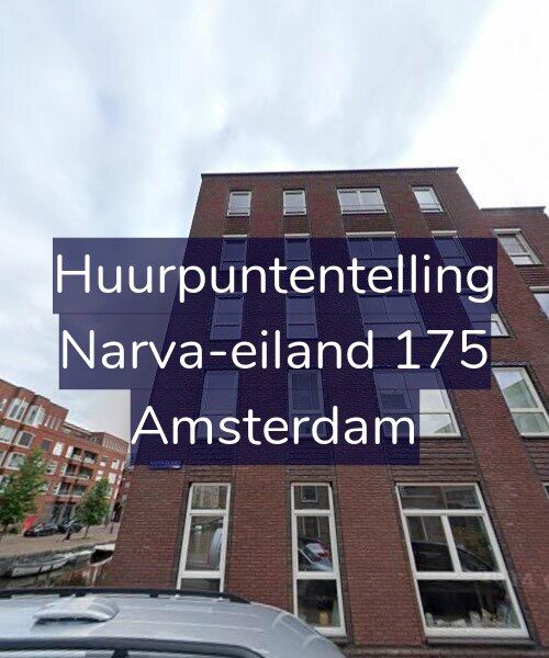 Foto gevel Huurpuntentelling voor Narva-eiland 175, Amsterdam