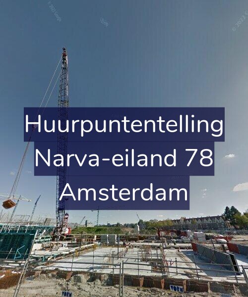 Foto gevel Huurpuntentelling voor Narva-eiland 78, Amsterdam