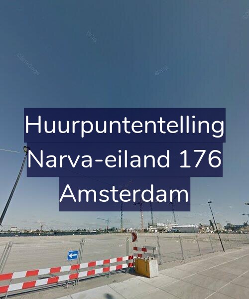Foto gevel Huurpuntentelling voor Narva-eiland 176, Amsterdam