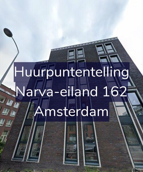 Foto gevel Huurpuntentelling voor Narva-eiland 162, Amsterdam