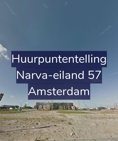 Foto gevel Huurpuntentelling voor Narva-eiland 57, Amsterdam