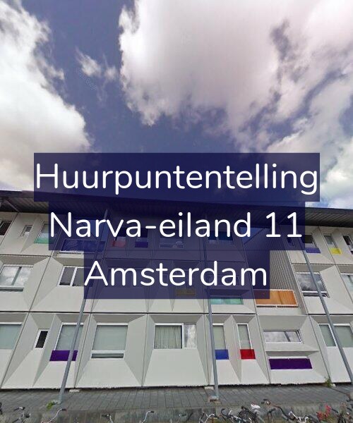Foto gevel Huurpuntentelling voor Narva-eiland 11, Amsterdam